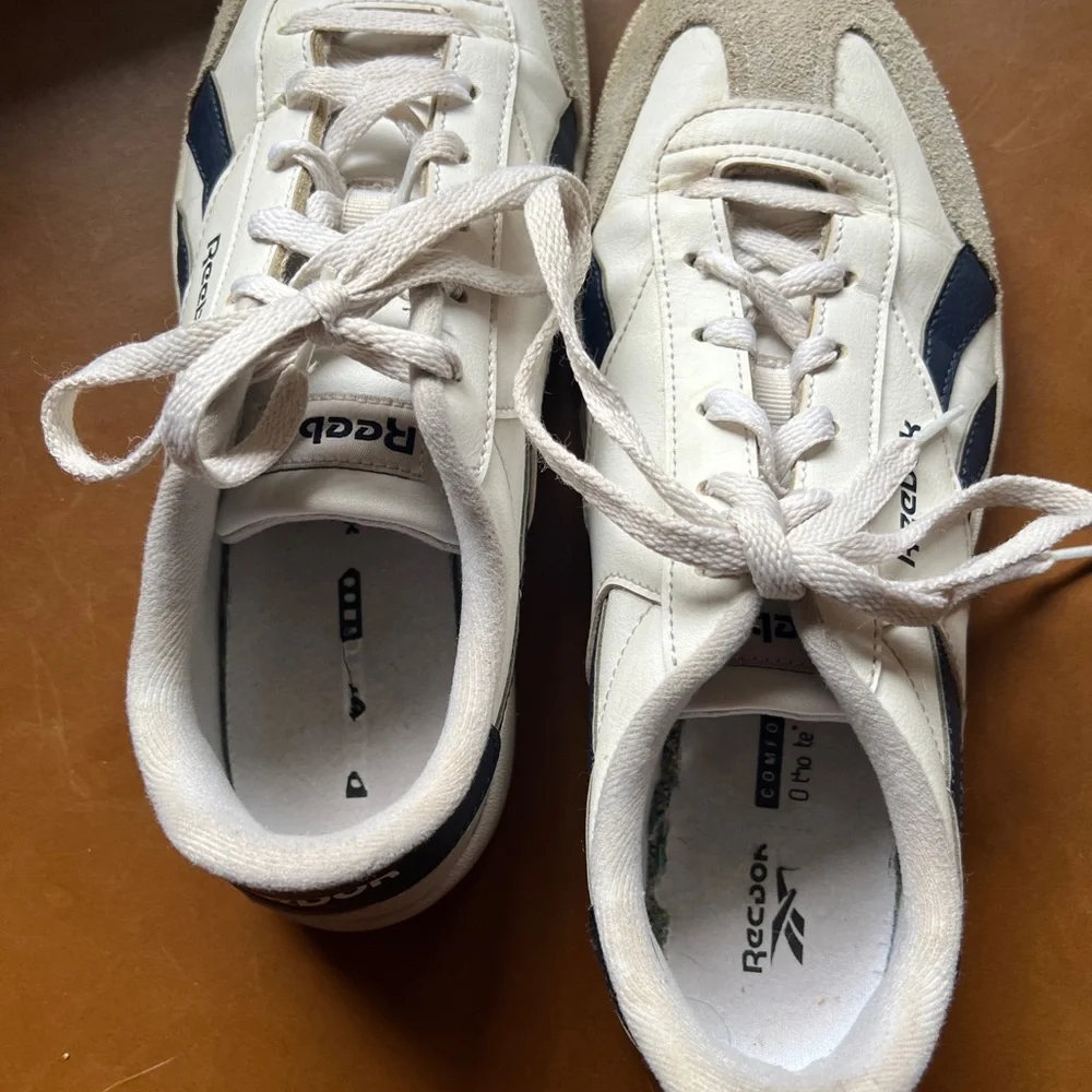 Reebok Royal Alperez Men's Sneakers | Size 7.5 | White Navy Grey